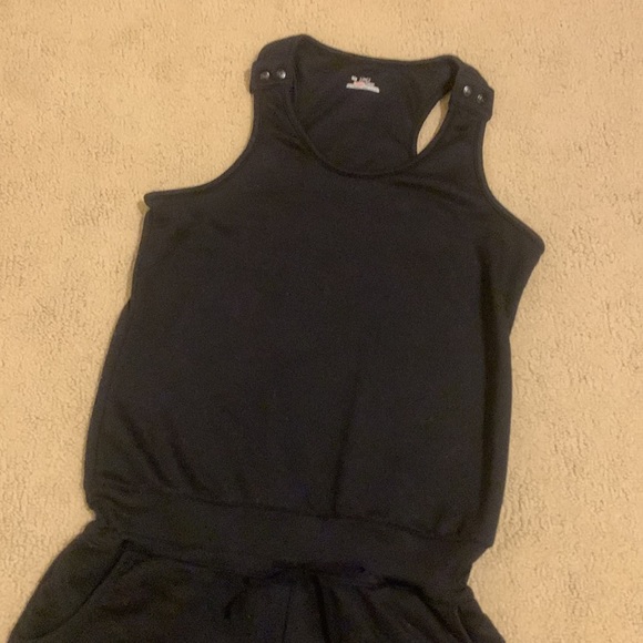UNDER ARMOUR UA WOMENS TANK JUMPER ONE PIECE JUMPSUIT ATHLETIC OUTFIT MEDIUM - Picture 3 of 9